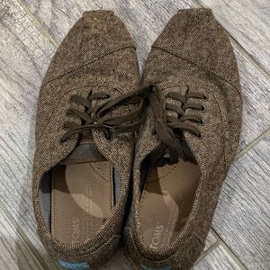 Toms Tweed Shoes - Size 9.5